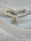 New Main Strip White Sequin "Game Day" Dress, M