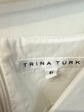 Trina Turk White 30" Inseam Jumpsuit, 6