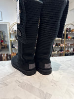 Ugg Black Cardy Button Boots, 7
