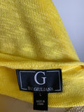 New G by Giuliana Yellow Lightweight Sweater, L