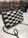 New Mad by Design Mother of Pearl Clutch/Crossbody, 8.5"x4.5"