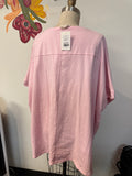 Fantastic Fawn Pink Donuts Oversized Top, L