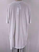 New BB Dakota White Cult Classic Oversize T-Shirt, M