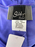 Slinky Brand Purple Dress, L