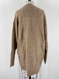 Boutique Brown Sweater Dress, M