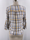 Maurices Plaid Top, XS