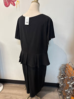 Agnes Orinda Black Dress, 2X