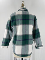 Camisa Green Plaid Jacket, XL