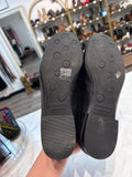 Karl Lagerfeld Black Leather Loafers, 7.5