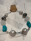 Silver/Turquoise Necklace