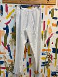 Laundry by Shelli Segal White 32.5" Inseam Linen Pants, 4