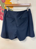 Spanx Blue Skirted Front Shorts, L