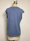 Ann Taylor Blue Top, L