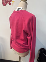 New Anthropologie Pink Catherine O'Sullivan Sweatshirt, XXS