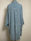 Torrid Stripe Open Front Topper, 2X