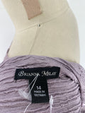 New Brianna Milay 2pc Lavender Dress + Jacket, 14