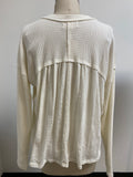 Lucky Brand White/Ivory Top, L