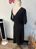 Pact Black Dress, M