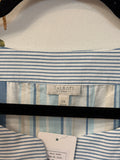 Talbots White/Blue Top, 3X