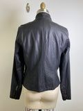 New A New Day Black Faux Leather Jacket, M