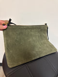 Clare V. Suede Crossbody Bag, 12"x9"