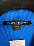 Boston Proper Blue Dress, M
