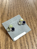 New Talbots Silver/Green Earrings