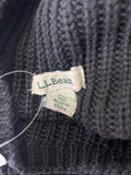 L.L. Bean Black Sweater Dress, XL