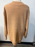 Mudpie Brown Sweater, S/M