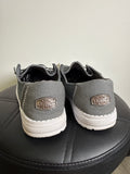 Hey Dude Charcoal Wendy Stardust Shoes, 8