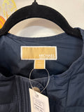 Michael Kors Blue Quilted Jacket, XS