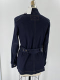 New White House Black Market Denim Belted Jacket, 6