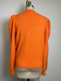 &Merci Orange Sweater, L
