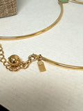 Kate Spade Gold/Green Necklace, 16"-18"