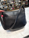 Liz Claiborne Black Shoulder Bag, 11"x9"