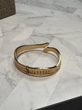 Gold Hinge Bracelet