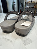 Fit Flop Silver Sandals, 7