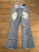 Insane Gene Front Slit Jeans, 7