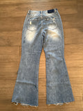 Insane Gene Front Slit Jeans, 7