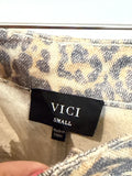Vici Animal Print 28" Inseam Jeans, S