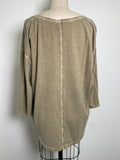 Poetry Green Hemp/Cotton Top, 16