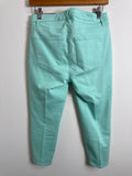 Talbots Green Cropped 22" Inseam Jeans, 6 Petite