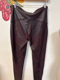 Spanx Burgundy 29" Inseam Leggings, 1X