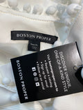 New Boston Proper White Dress, XL