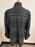 Jones New York Black/Silver Jacket, L (no hood)