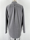 Gaiam Gray Zip Front Pocket Jacket, S
