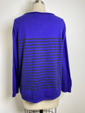 Eileen Fisher 100% Cotton Purple Sweater, M