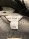 Liz Claiborne Gray/Black Jacket, L