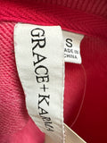 Grace + Karma Pink Oversized Sweatshirt, S