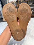 Kensie Gold Bakota Sandals, 8.5